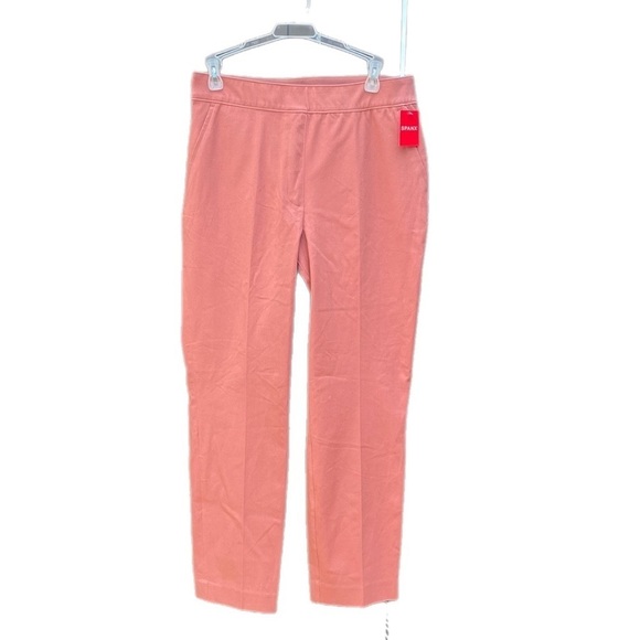 SPANX Women's Straight Leg Pants in Coral - Picture 3 of 14